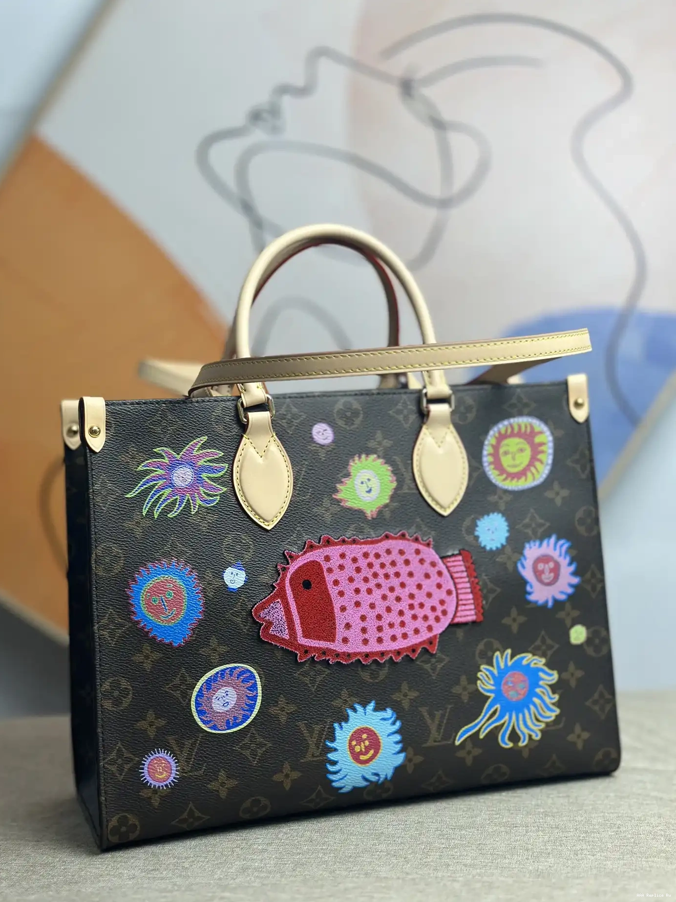 AAA Replica Ru LOUIS YK VUITTON ONTHEGO X MM 0628